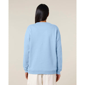 Felpa Girocollo Donna Oversized Stella Paloma - personalizzabile con logo
