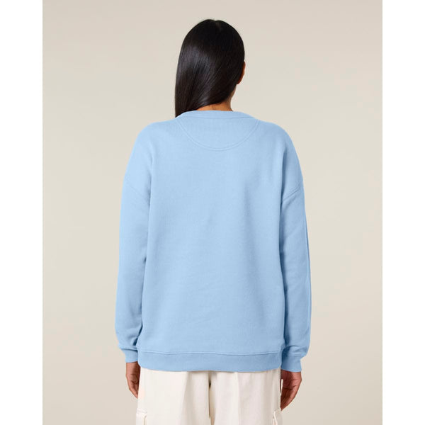 Felpa Girocollo Donna Oversized Stella Paloma - personalizzabile con logo