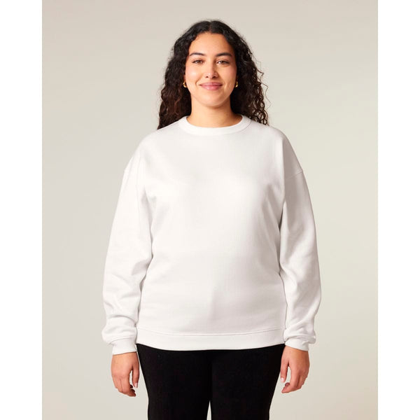 Felpa Girocollo Donna Oversized Stella Paloma - personalizzabile con logo