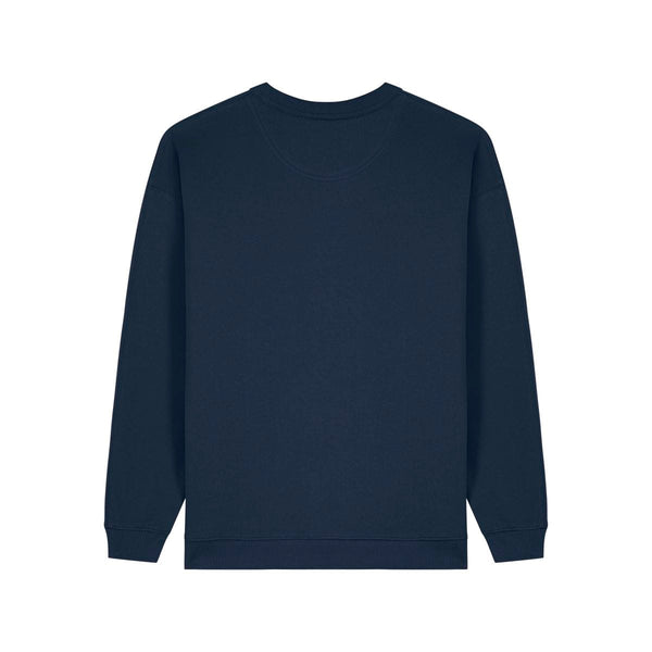 Felpa Girocollo Donna Oversized Stella Paloma - personalizzabile con logo