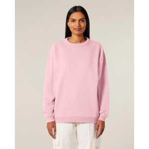 Felpa Girocollo Donna Oversized Stella Paloma - personalizzabile con logo