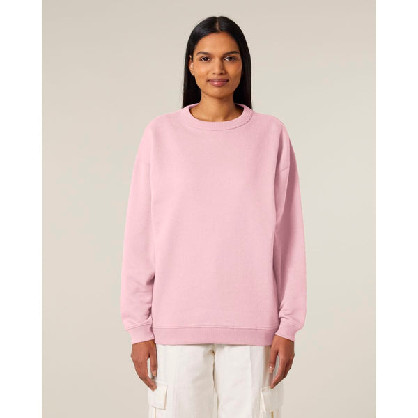 Felpa Girocollo Donna Oversized Stella Paloma - personalizzabile con logo
