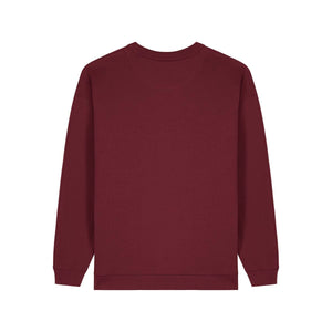 Felpa Girocollo Donna Oversized Stella Paloma - personalizzabile con logo