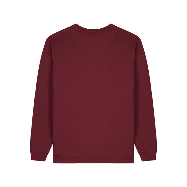 Felpa Girocollo Donna Oversized Stella Paloma - personalizzabile con logo
