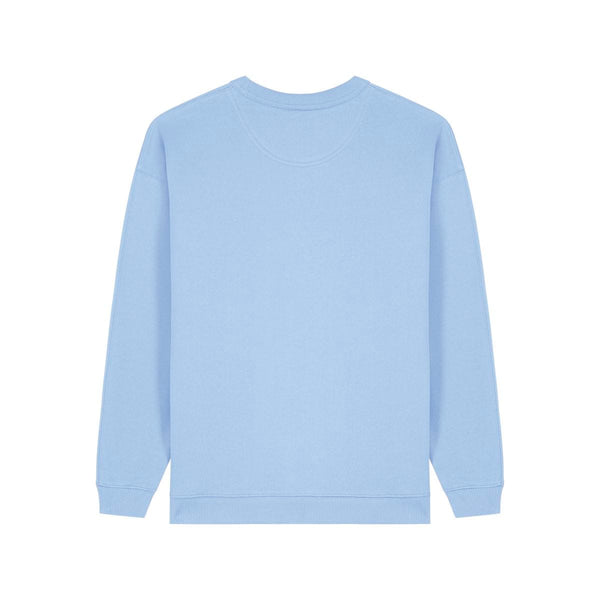 Felpa Girocollo Donna Oversized Stella Paloma - personalizzabile con logo