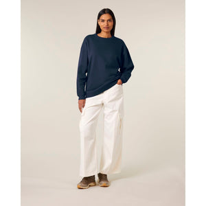Felpa Girocollo Donna Oversized Stella Paloma - personalizzabile con logo