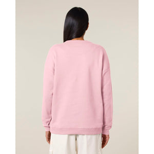 Felpa Girocollo Donna Oversized Stella Paloma - personalizzabile con logo
