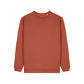 Felpa Girocollo Donna Oversized Stella Paloma marrone / S - personalizzabile con logo
