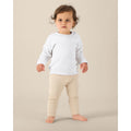 Felpa Girocollo Neonato Iconic Baby Changer bianco / 12-18 m/80-86cm - personalizzabile con logo