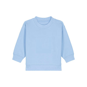 Felpa Girocollo Neonato Iconic Baby Changer blu / 24-36 m/92-98cm - personalizzabile con logo