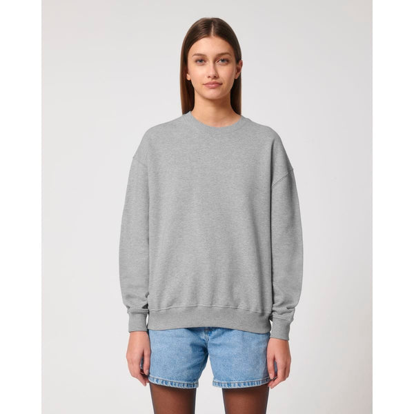 Felpa Girocollo Unisex Boxy Al Tocco Secco Ledger Dry - personalizzabile con logo