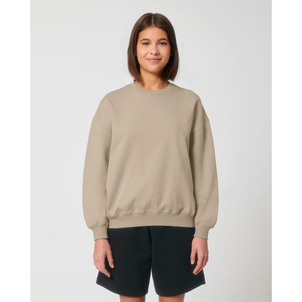 Felpa Girocollo Unisex Boxy Al Tocco Secco Ledger Dry - personalizzabile con logo