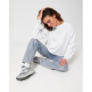 Felpa Girocollo Unisex Boxy Al Tocco Secco Ledger Dry - personalizzabile con logo
