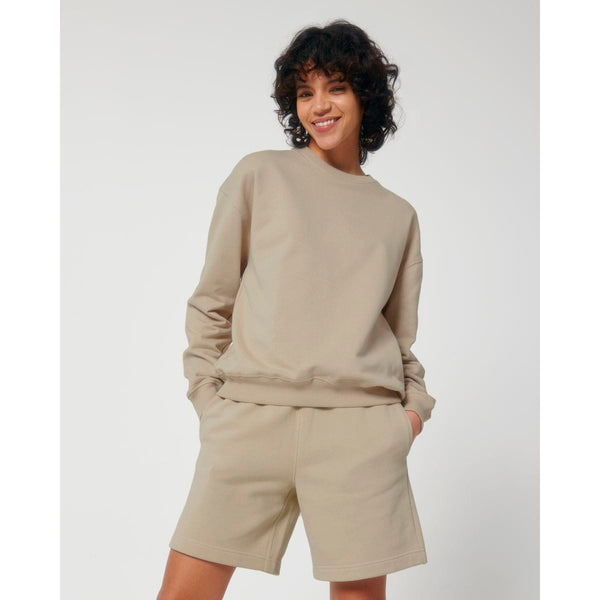 Felpa Girocollo Unisex Boxy Al Tocco Secco Ledger Dry - personalizzabile con logo