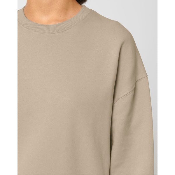Felpa Girocollo Unisex Boxy Al Tocco Secco Ledger Dry - personalizzabile con logo