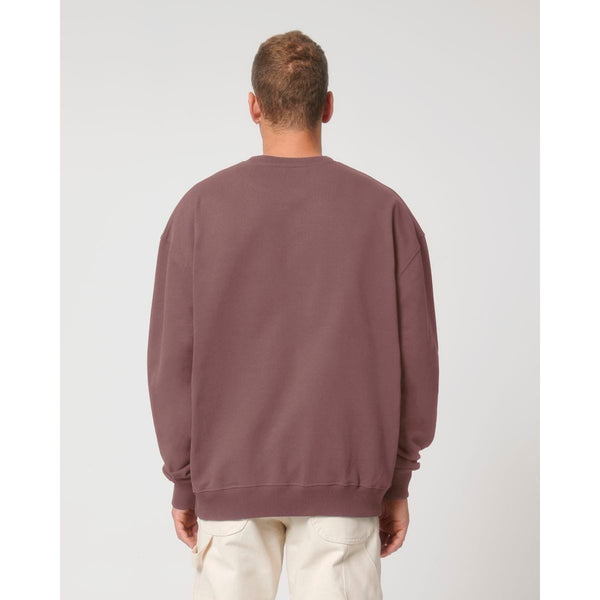 Felpa Girocollo Unisex Boxy Al Tocco Secco Ledger Dry - personalizzabile con logo