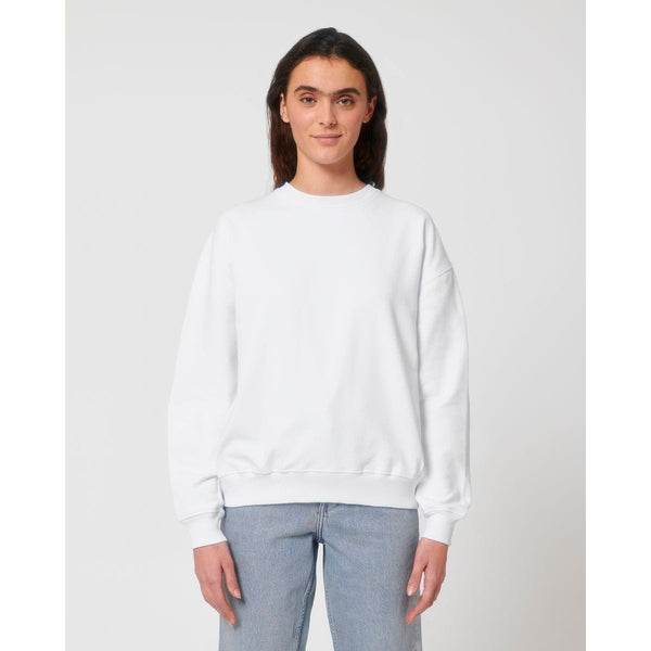 Felpa Girocollo Unisex Boxy Al Tocco Secco Ledger Dry - personalizzabile con logo