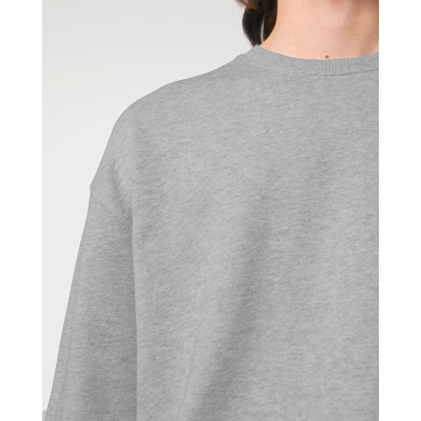 Felpa Girocollo Unisex Boxy Al Tocco Secco Ledger Dry - personalizzabile con logo