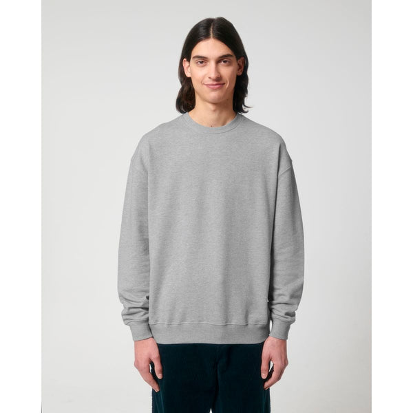 Felpa Girocollo Unisex Boxy Al Tocco Secco Ledger Dry - personalizzabile con logo
