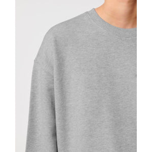 Felpa Girocollo Unisex Boxy Al Tocco Secco Ledger Dry - personalizzabile con logo
