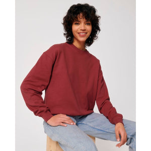 Felpa Girocollo Unisex Boxy Al Tocco Secco Ledger Dry - personalizzabile con logo
