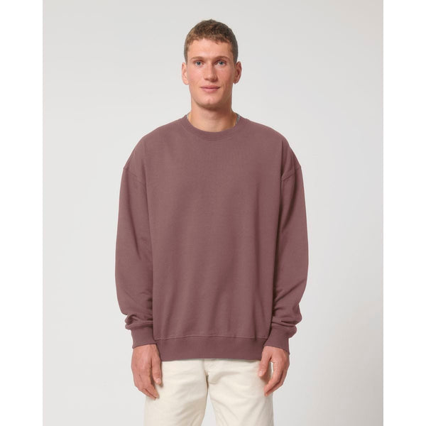 Felpa Girocollo Unisex Boxy Al Tocco Secco Ledger Dry - personalizzabile con logo