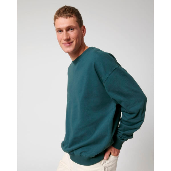 Felpa Girocollo Unisex Boxy Al Tocco Secco Ledger Dry stargazer / XXS - personalizzabile con logo