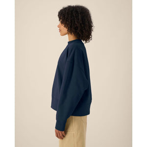 Felpa Girocollo Unisex Boxy In Cotone Riciclato Ryler - personalizzabile con logo