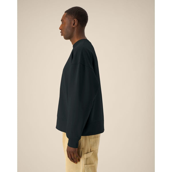 Felpa Girocollo Unisex Boxy In Cotone Riciclato Ryler - personalizzabile con logo