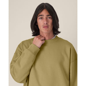Felpa Girocollo Unisex Boxy In Cotone Riciclato Ryler - personalizzabile con logo