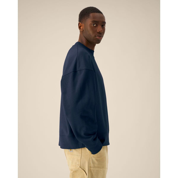 Felpa Girocollo Unisex Boxy In Cotone Riciclato Ryler - personalizzabile con logo