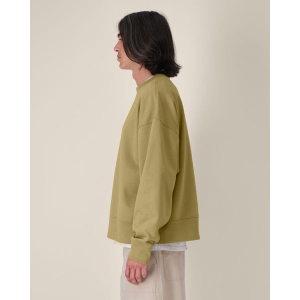 Felpa Girocollo Unisex Boxy In Cotone Riciclato Ryler - personalizzabile con logo