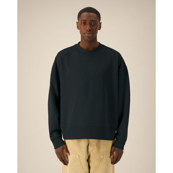 Felpa Girocollo Unisex Boxy In Cotone Riciclato Ryler - personalizzabile con logo
