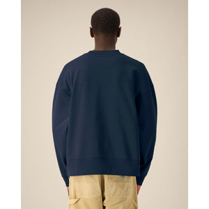 Felpa Girocollo Unisex Boxy In Cotone Riciclato Ryler - personalizzabile con logo