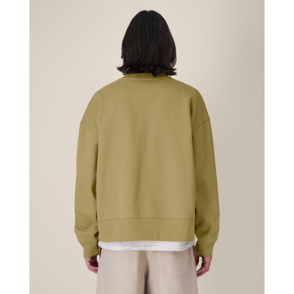 Felpa Girocollo Unisex Boxy In Cotone Riciclato Ryler - personalizzabile con logo
