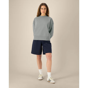 Felpa Girocollo Unisex Boxy In Cotone Riciclato Ryler - personalizzabile con logo