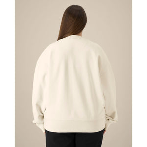 Felpa Girocollo Unisex Boxy In Cotone Riciclato Ryler - personalizzabile con logo