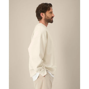 Felpa Girocollo Unisex Boxy In Cotone Riciclato Ryler - personalizzabile con logo