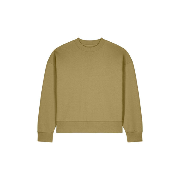 Felpa Girocollo Unisex Boxy In Cotone Riciclato Ryler - personalizzabile con logo