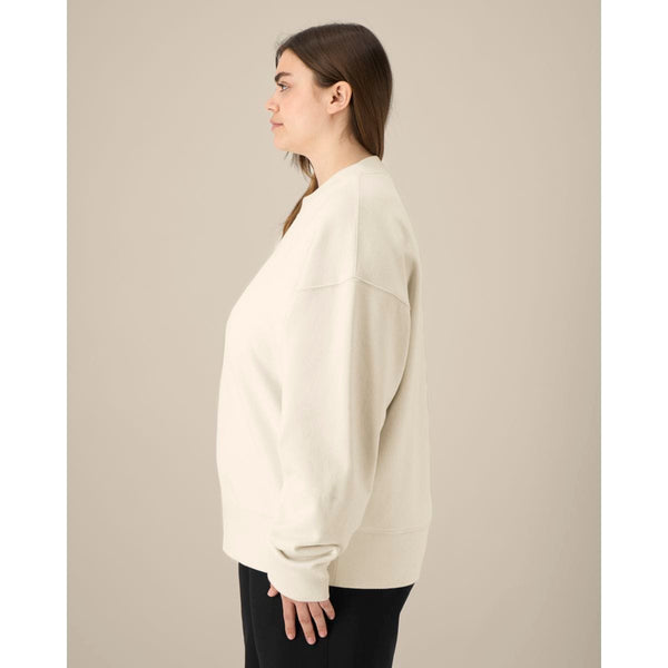 Felpa Girocollo Unisex Boxy In Cotone Riciclato Ryler - personalizzabile con logo