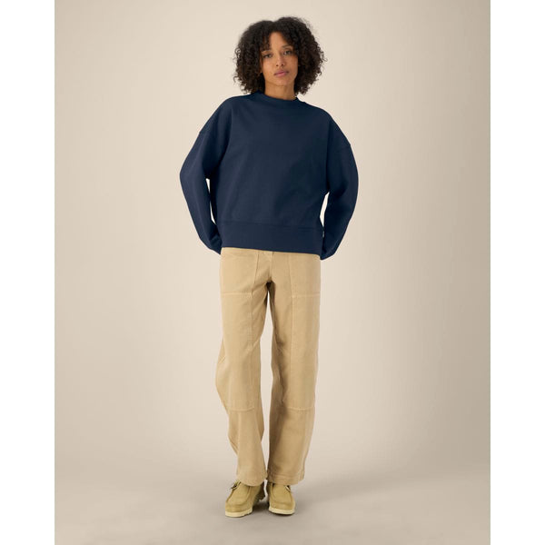 Felpa Girocollo Unisex Boxy In Cotone Riciclato Ryler - personalizzabile con logo