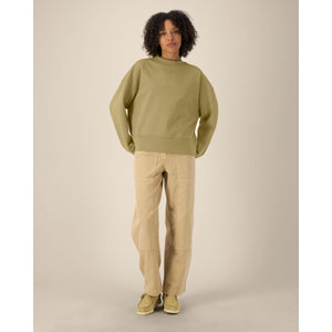 Felpa Girocollo Unisex Boxy In Cotone Riciclato Ryler - personalizzabile con logo