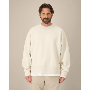 Felpa Girocollo Unisex Boxy In Cotone Riciclato Ryler - personalizzabile con logo