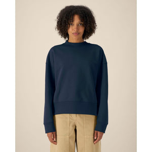 Felpa Girocollo Unisex Boxy In Cotone Riciclato Ryler - personalizzabile con logo