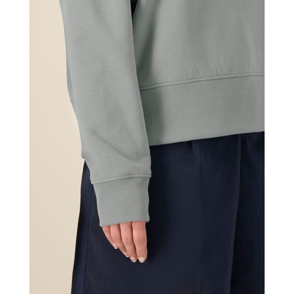 Felpa Girocollo Unisex Boxy In Cotone Riciclato Ryler - personalizzabile con logo