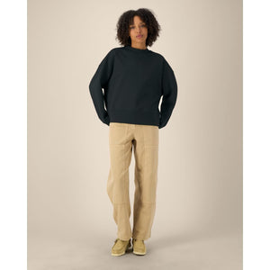 Felpa Girocollo Unisex Boxy In Cotone Riciclato Ryler - personalizzabile con logo