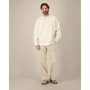 Felpa Girocollo Unisex Boxy In Cotone Riciclato Ryler natural / XXS - personalizzabile con logo