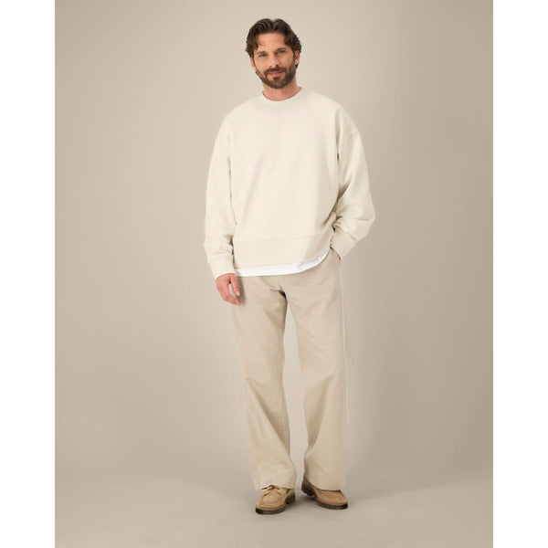 Felpa Girocollo Unisex Boxy In Cotone Riciclato Ryler natural / XXS - personalizzabile con logo