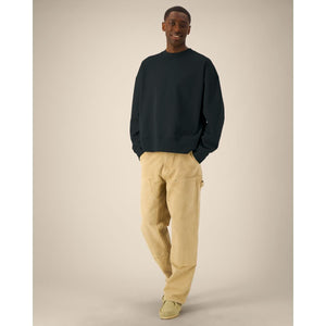 Felpa Girocollo Unisex Boxy In Cotone Riciclato Ryler nero / XXS - personalizzabile con logo