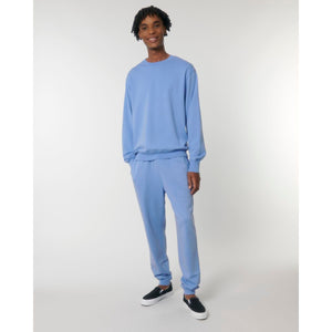 Felpa Girocollo Unisex Garment Dyed In French Terry Matcher Vintage azzurro / XXS - personalizzabile con logo